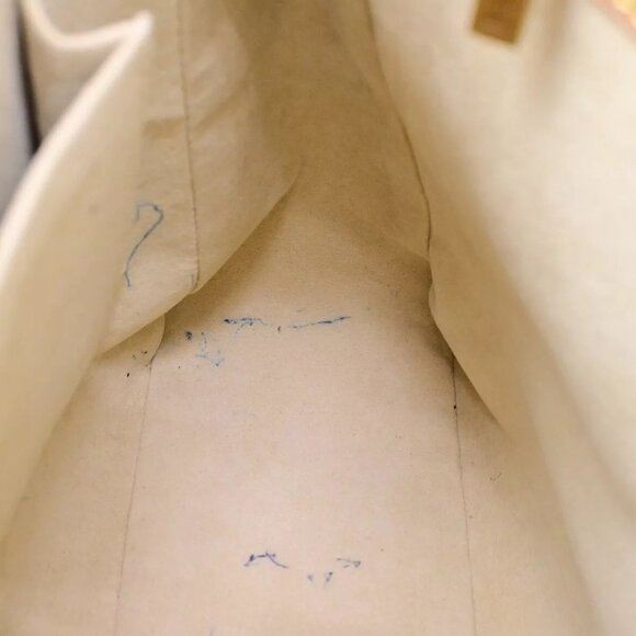 LOUIS VUITTON Logo Looping GM Shoulder Bag Monogram Leather Brown - Picture 3 of 16